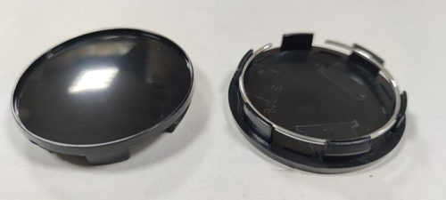 Колпак ступицы универсальный, 68 мм (63 мм посадочное) пластик черный (KPR)