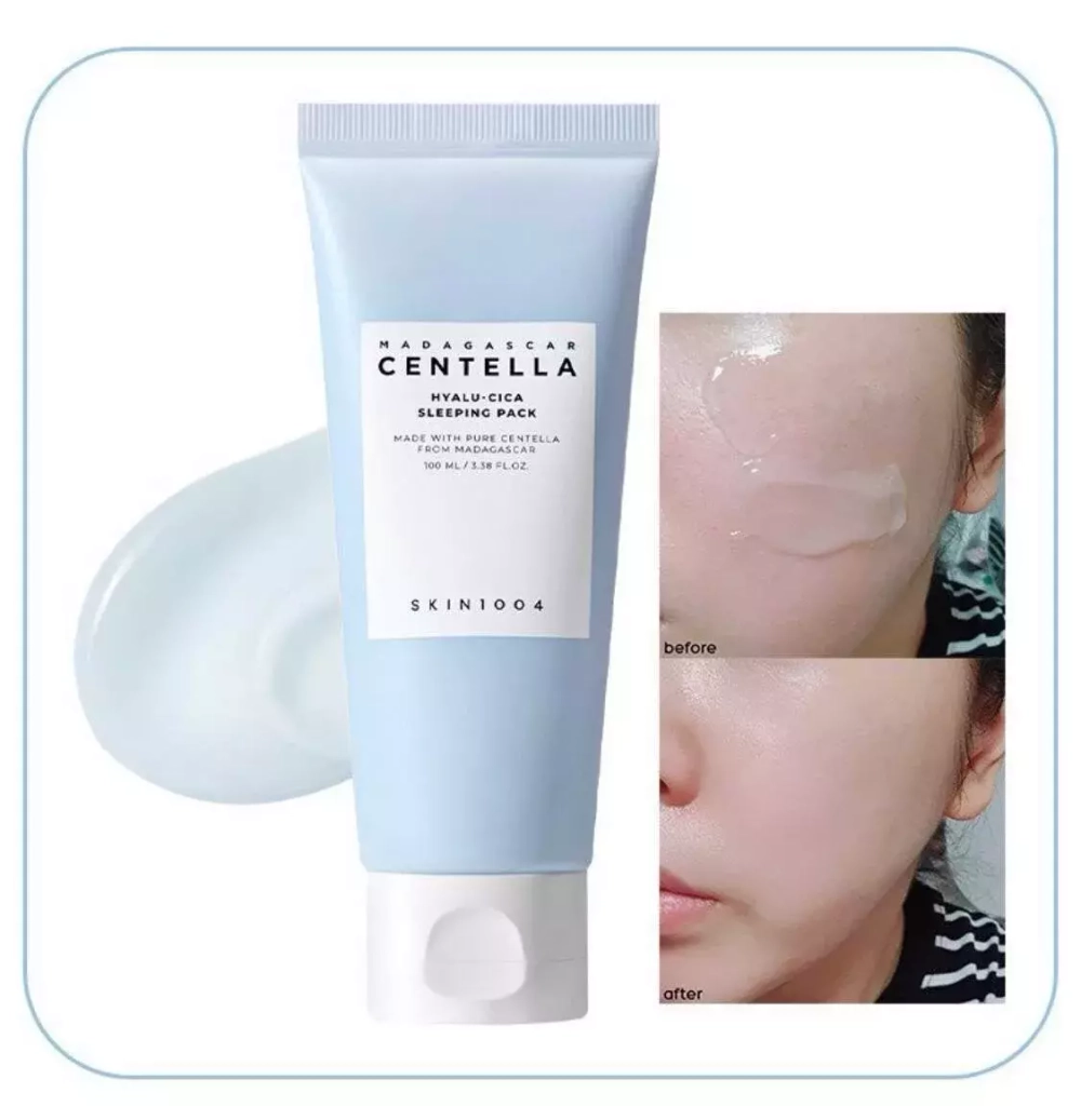 SKIN1004 Маска ночная увлажняющая с центеллой - Madagascar centella hyalu-cica sleeping pack, 100мл