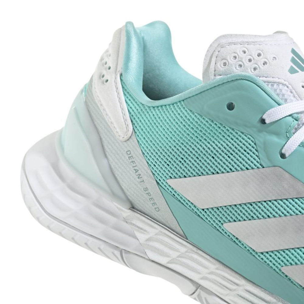Женские теннисные кроссовки Adidas Defiant Speed 2 W - flaaqu/silvmt/minton