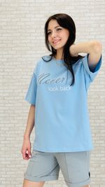 Футболка МЛ-6001-П (голубая пудра)