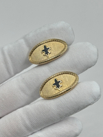 Запонки Fleur-de-lis Swank