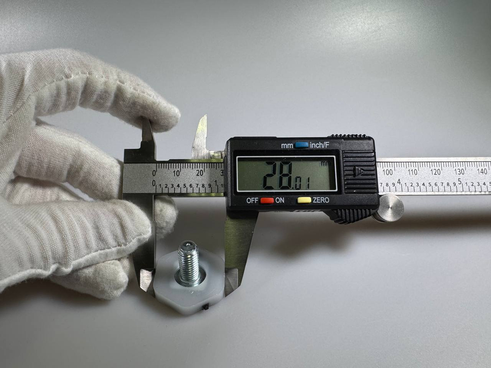 Ножка для стиральной машины Универсальная, резьба M8 L-37mm