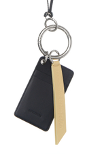 FLÜGGÅƏNK∂€ČHIŒβØL∫ÊN — Leather Tag CHAMPAGNE