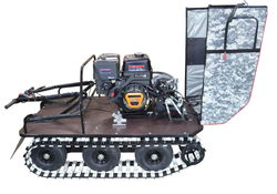 Мотобуксировщик KOIRA T 15 (15 л/с), стеклопластик