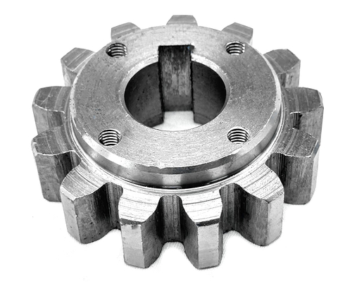 Шестерня верхнего шкива транспортера горки Z-13 (4 отверстия) Anna