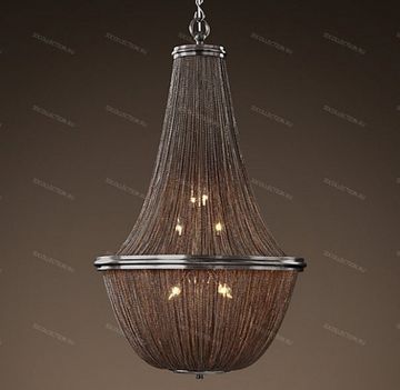 Люстра 19TH C. FRENCH EMPIRE CHAINMAIL Restoration Hardware