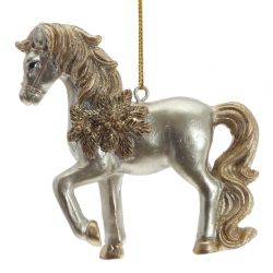 GAEM Фигурка декоративная подвесная "Лошадка", L7,5 W2,5 H8 см