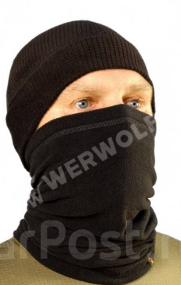 Снуд WERWOLF, Флис 190 гр/м Черный