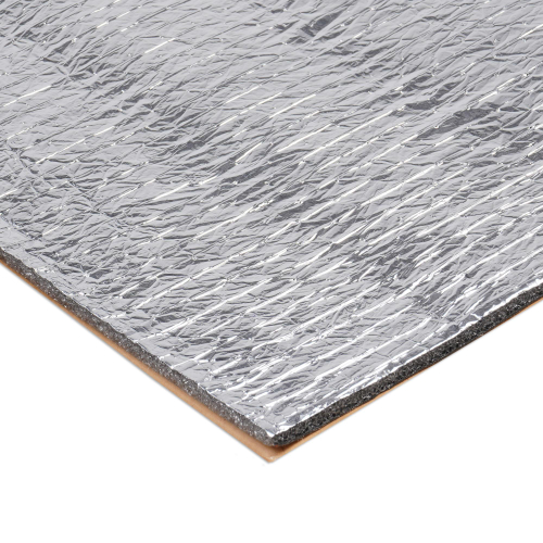 Шумоизоляция Airline звуко Изол Ф10 500 x 700 КС водостойк.10 ммс доп.вибродемпф.фольга ППЭ