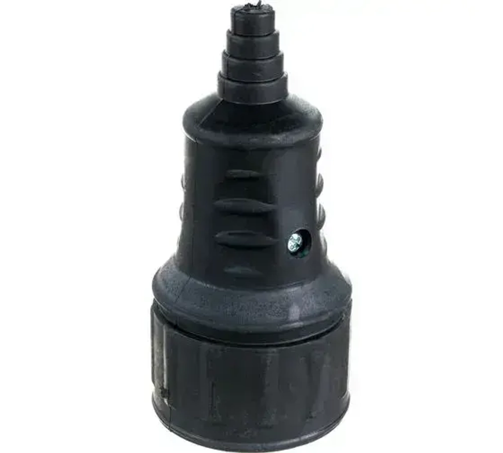 Розетка переносная Р16-386 IP44 резиновая (каучуковая)