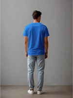 Футболка однотонная базовая хлопок унисекс Баракаттекс