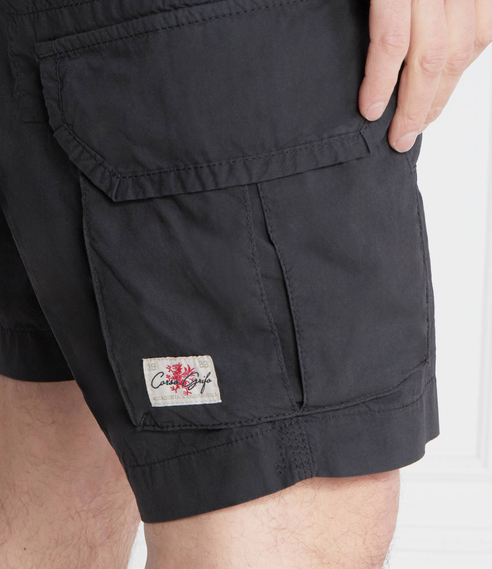 Шорты Aeronautica Militare - графитовый(BE195CT3244)