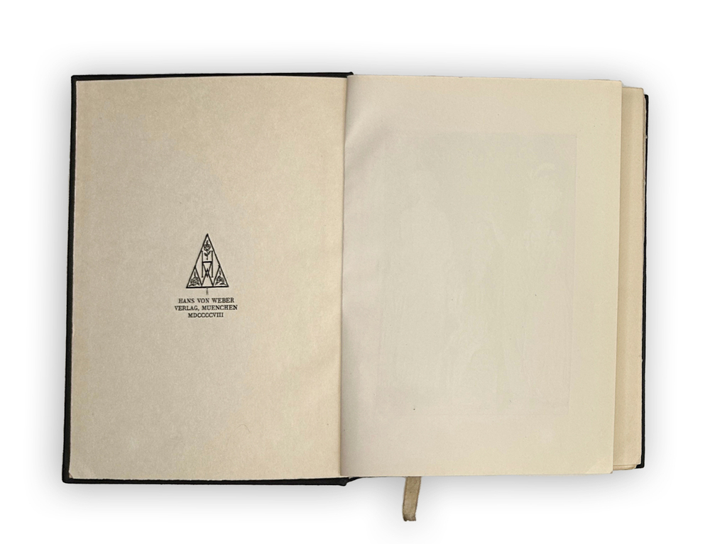 [Малая Маркиза из тиража 850 экз]. Мюнхен: Hans von Weber, 1908.