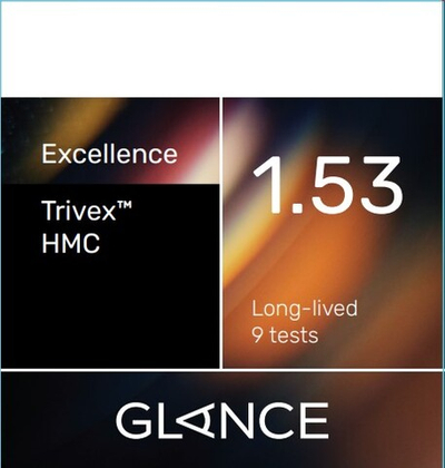 Линза для очков Excellence 1.53 Trivex HMC (астигматические)