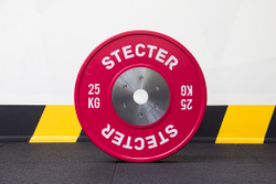 Диск соревновательный 25 кг (красный)