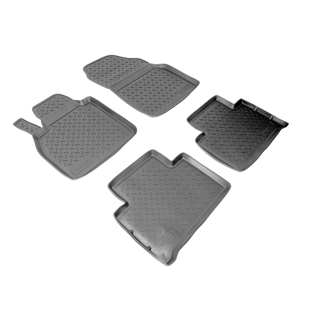 Ковры в салон Norplast/Unidec для Renault Scenic (2003-2010), Черный, арт.NPL-Po-69-62