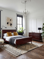 Кровать Джоли 180х200 из массива береза, красный, MAKOSA