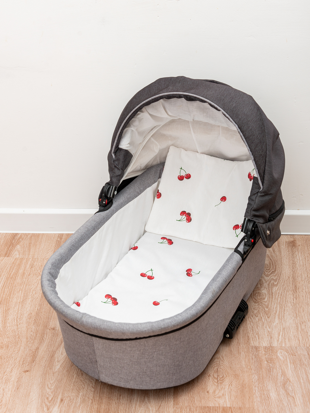 Комплект в коляску с пледом Вишенка