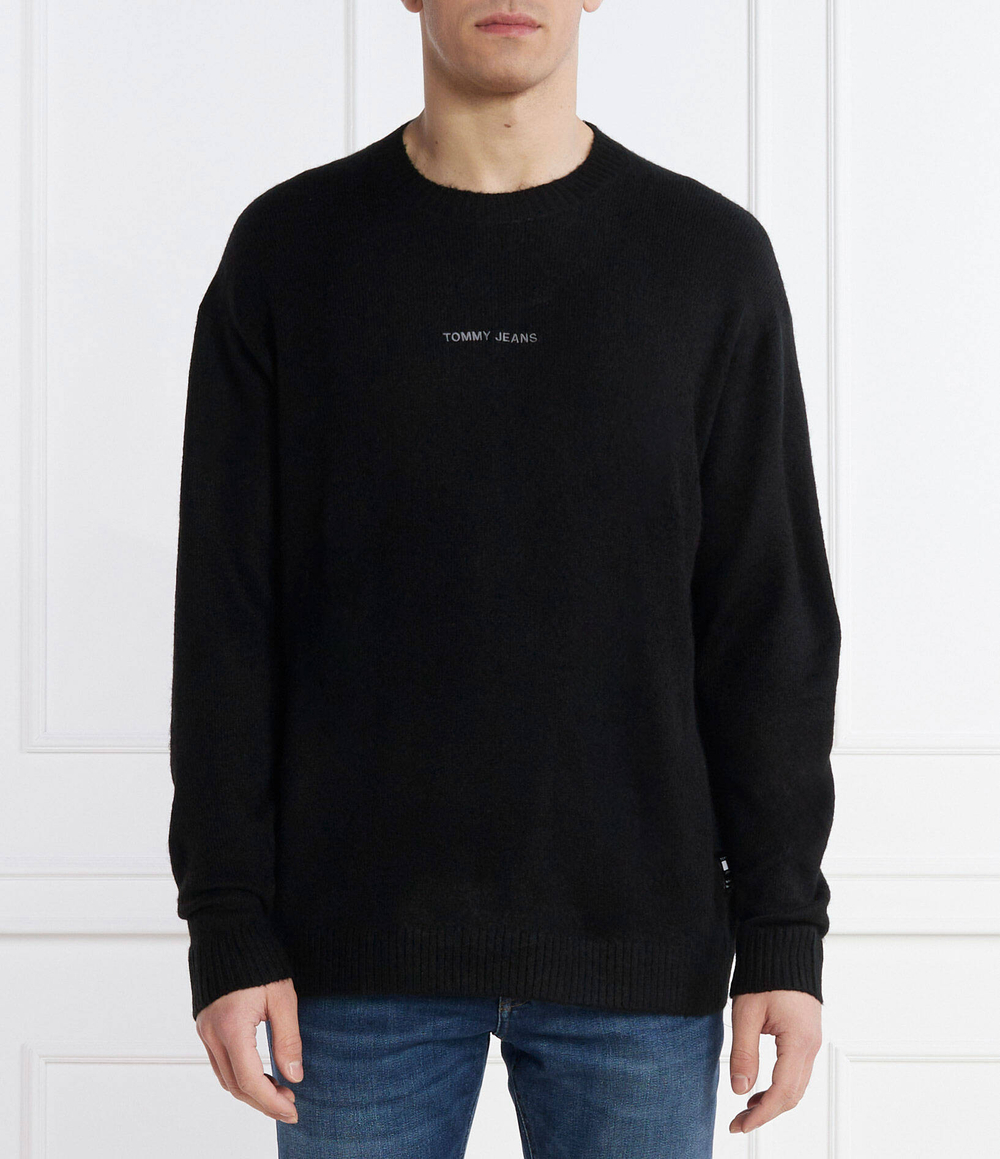 Свитер Tommy Jeans - черный(DM0DM18360)