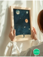 Постер в детскую мальчика 40х50 см