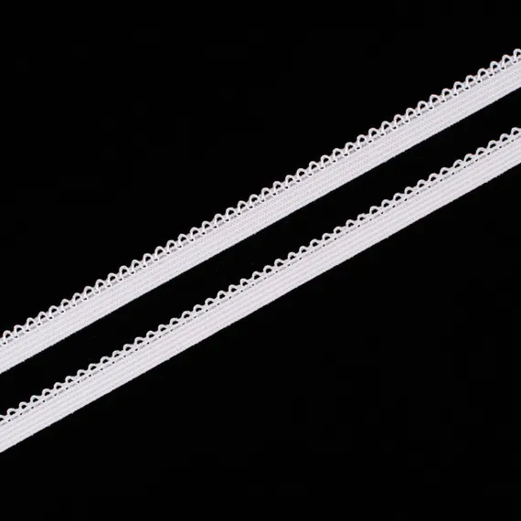 Резинка отделочная молочная 10 мм (цв. 004), K-94/10