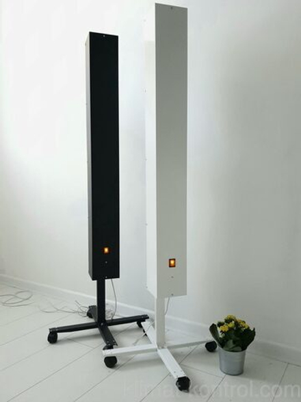 Рециркулятор бактерицидный ИжЗдрав модель Щит без стойки Черный арт 36.75 1лампа 30Вт title=