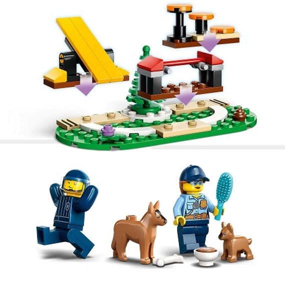 Lego konstruktor City 60369 Mobile Police Dog Training