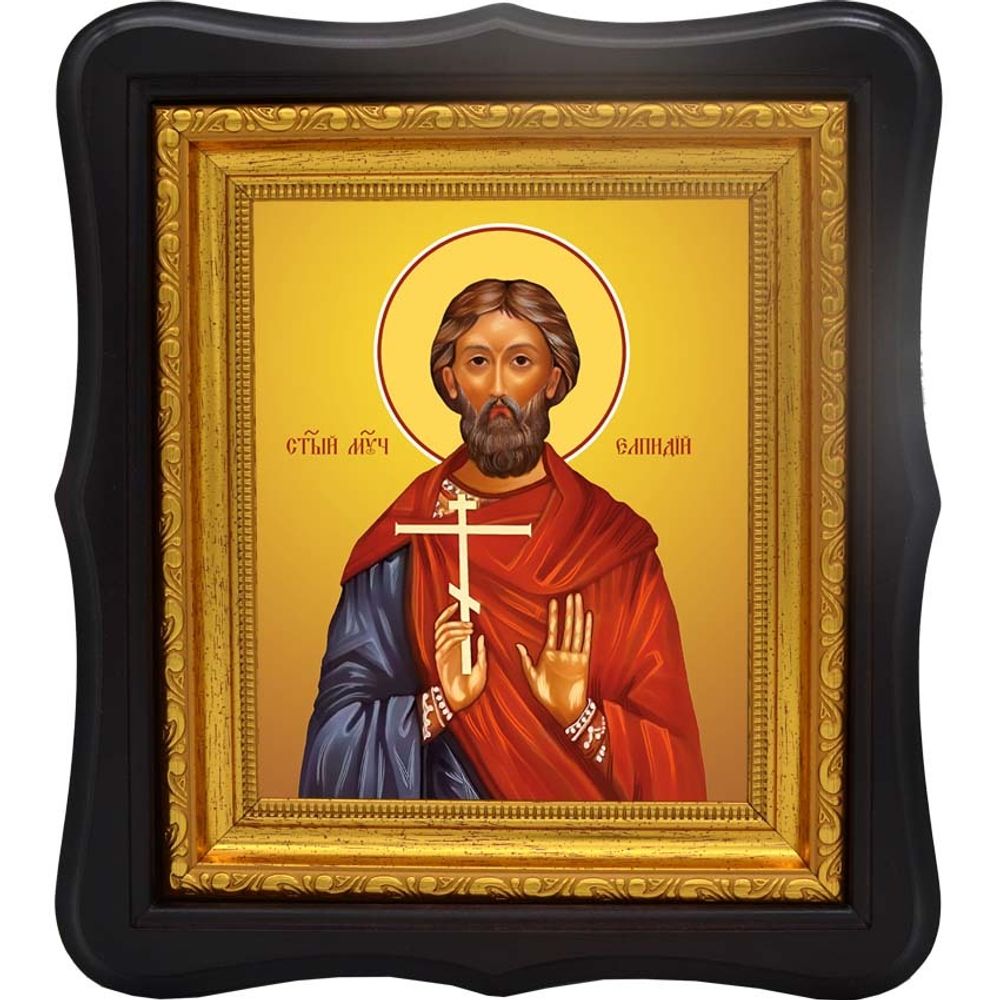 Елпидий святой мученик. Икона на холсте.