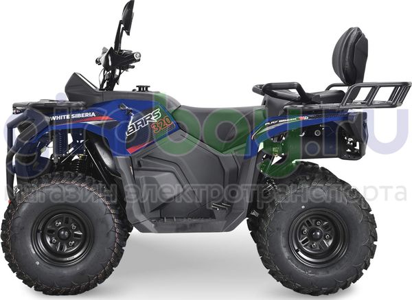 Бензиновый квадроцикл WHITE SIBERIA BARS 320 - Синий фото №3