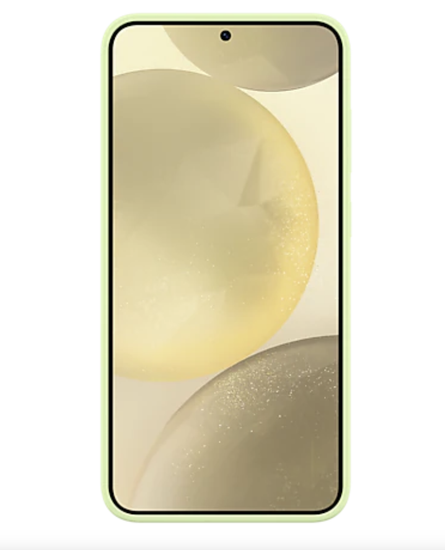 Чехол-накладка Silicone Case S24 ( Лайм)