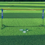 Сетка складная для игры в бадминтон с регулировкой высоты, 300*85/150 см