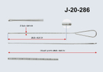 Зонд маточный с делениями прямой (J-20-286)