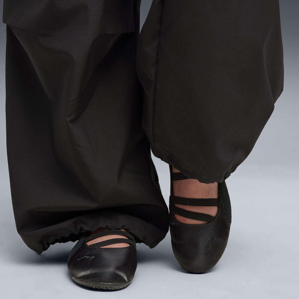 PUMA Женские кроссовки-балетки Speedcat Satin, черный