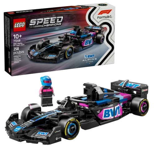 Конструктор LEGO Speed Champions 77248 Гоночный автомобиль BWT Alpine F1 Team A524
