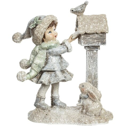 GAEM Фигурка декоративная "Девочка", L11,5 W6 H14 см