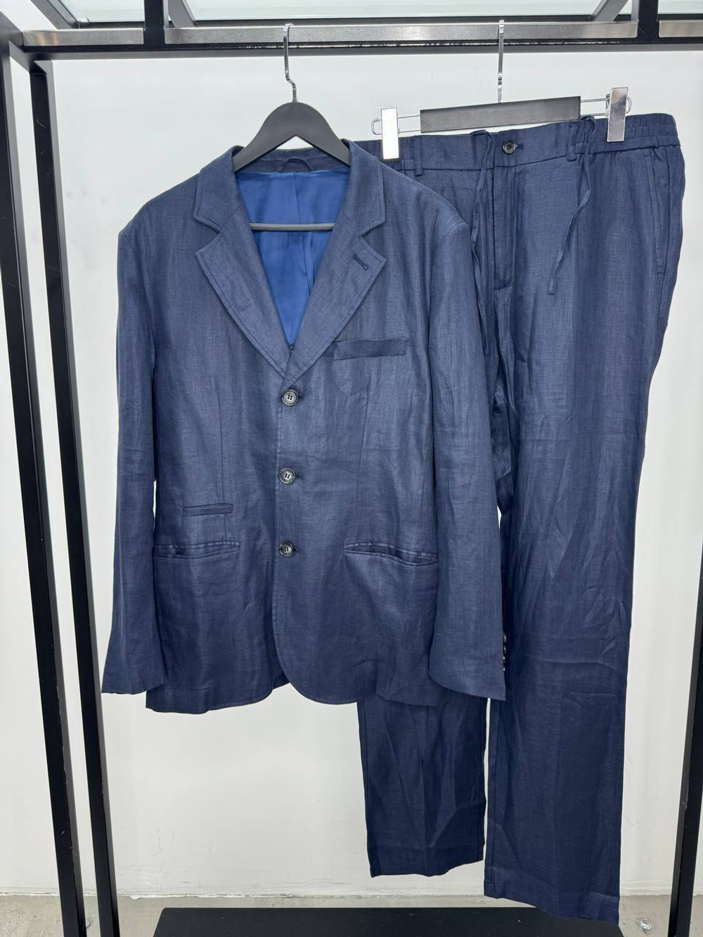 Льняной костюм Brunello Cucinelli