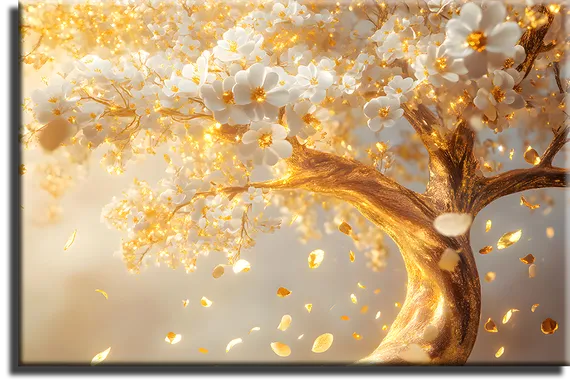 Постер "Дерево в золоте"