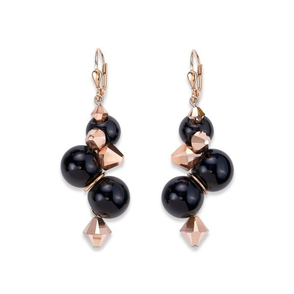 Серьги Coeur de Lion Black 4937/20-1300