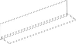 Полка настенная № 2 "Филадельфия" ГФ-16