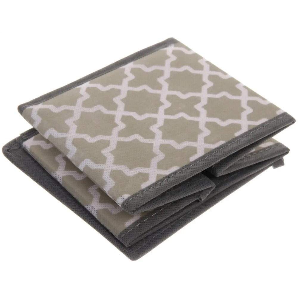 Короб - органайзер складной для хранения вещей «ЛОККИ», цвет бежевый, 15*15*13см