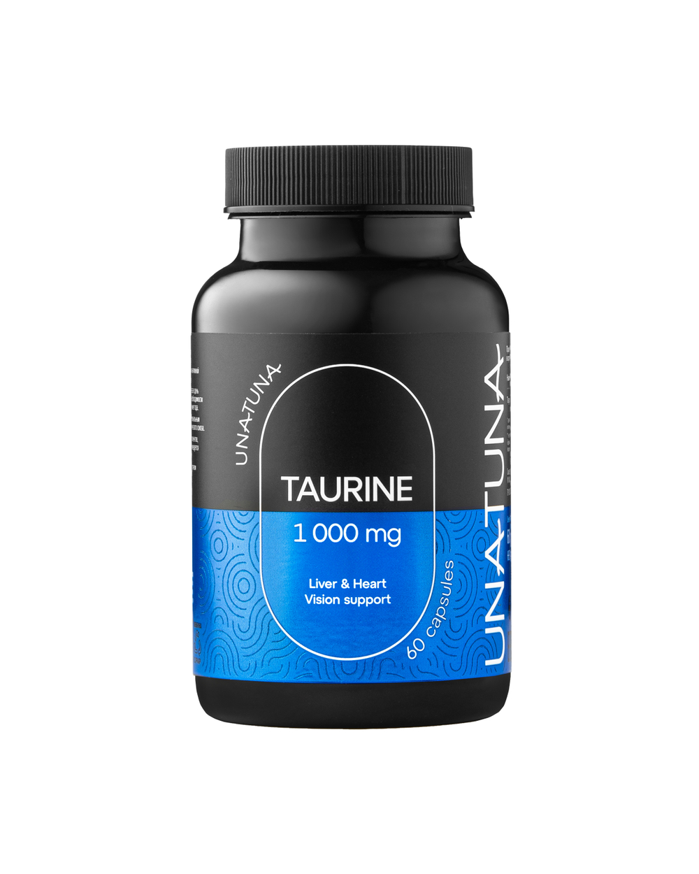 UNATUNA Taurine 60 капсул