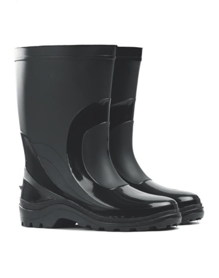 Сапоги мужские ПВХ, Д10 (черный/оливковый)