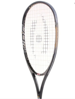 Harrow Vibe, Custom Karim Abdel Gawad, Squash Racquet, Black/Vegas