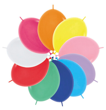 Линколун (12''/30 см) Ассорти, пастель, 50 шт.