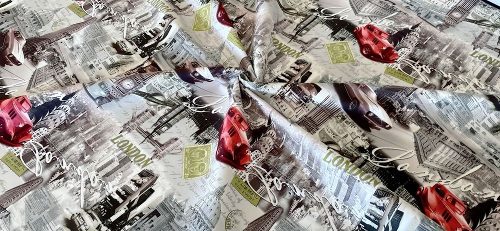 Велюр Машинки Принт 001