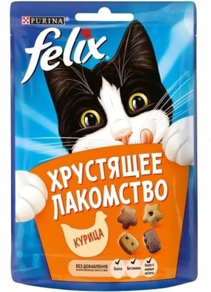 FELIX Хрустящее лакомство с Курицей 20г (12393612)