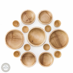 Семейный набор деревянной посуды Art of Siberia из древесины сибирского кедра TN25