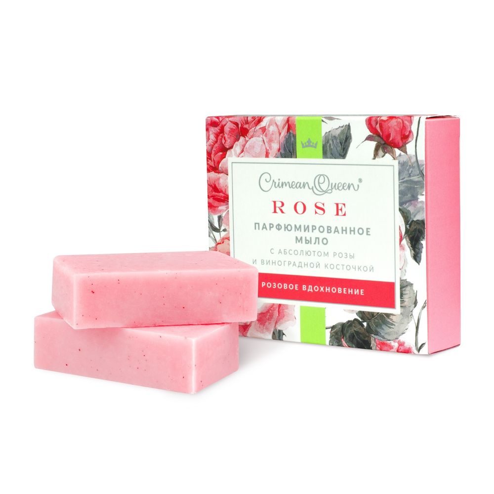 Набор парфюмированного мыла Розовое вдохновение | Дом Природы