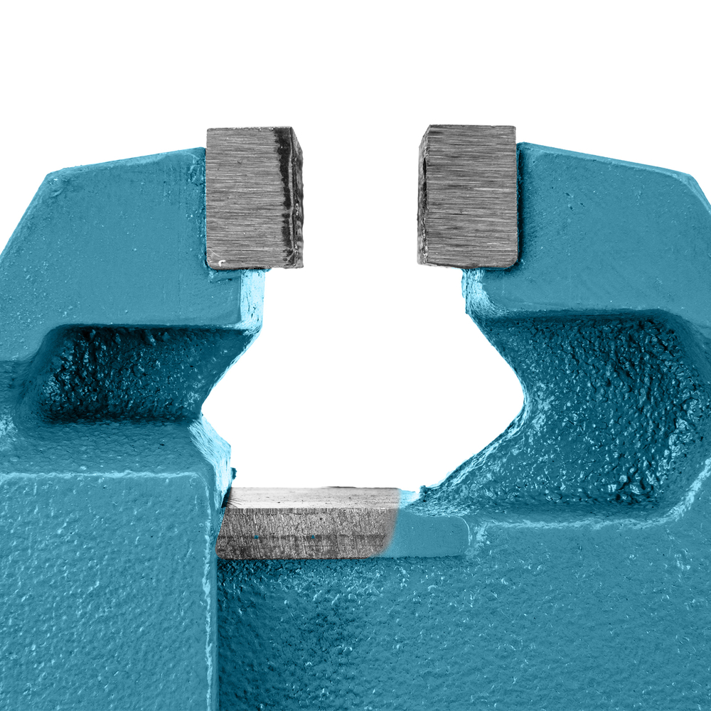 Тиски слесарные, 63 мм, крепление для стола, винтовой зажим (Глазов)