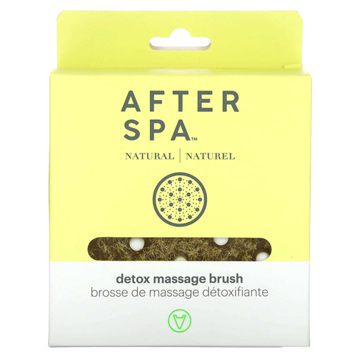 AfterSpa, массажная щетка, для детоксикации, 1 шт.